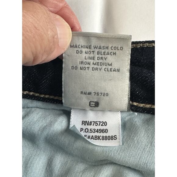 Buckle BKE Stella Bootcut Low Rise Slim Fit Jeans Womens 29x25” Dark Wash READ - Picture 15 of 16